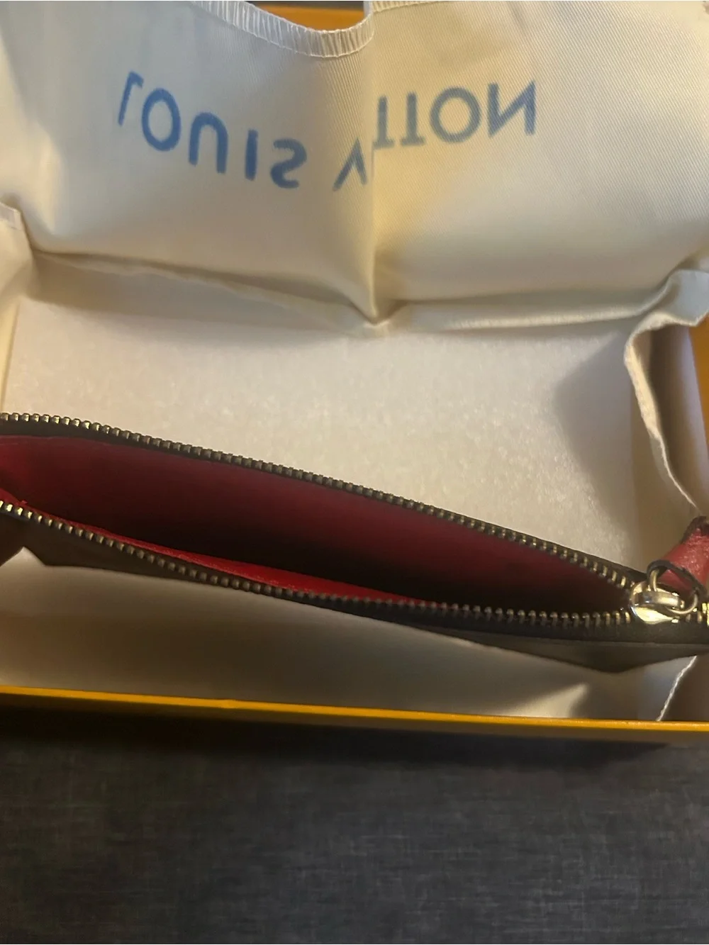 Louis Vuitton Brown Damier Ebene Zippy Coin Purse
